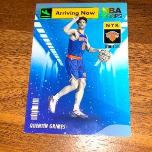 Quintin Grimes Arriving now